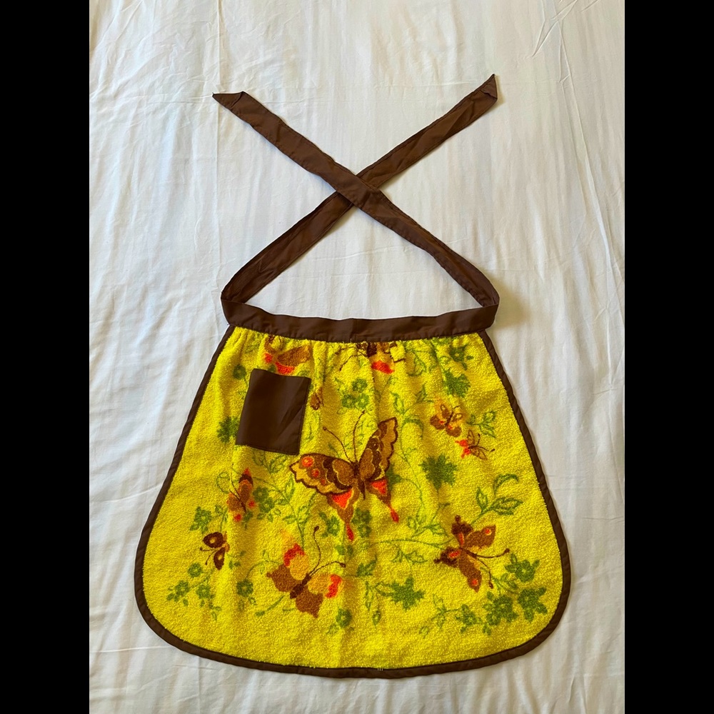 Retro Butterfly Apron